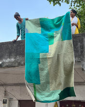 Load image into Gallery viewer, Wabi-Sabi Hand sewn quilt- Jaya 3643