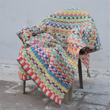 Load image into Gallery viewer, "Rafiq Ni Sujni- Satrangi Mor Quilt"