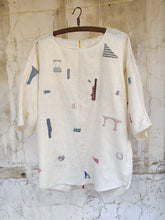 Load image into Gallery viewer, "Vidhi Top - Fragments" (Long Sleeve)