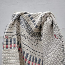 Load image into Gallery viewer, "Rafiq Ni Sujni - Ek Rang Bawaliyo Quilt" (Grey)