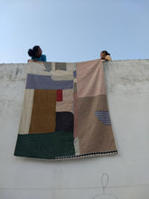 Load image into Gallery viewer, Wabi Sabi hand-sewn cotton Quilt - 3