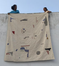 Load image into Gallery viewer, Wabi Sabi hand-sewn cotton Quilt - 4