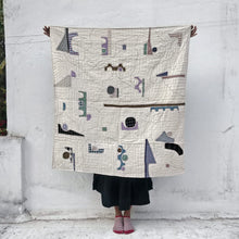 Load image into Gallery viewer, Nanu Hand-sewn cotton Quilt- Baby Size
