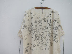 "Kaftan - Aari Heena Motif"