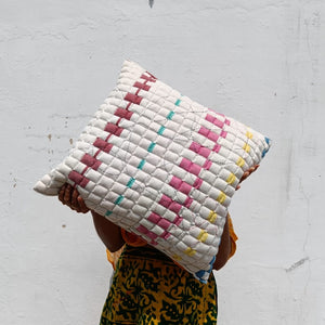 "Rafiq Ni Sujni- Patrangi Faant cushion cover"