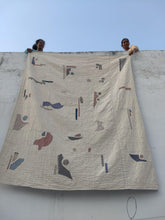 Load image into Gallery viewer, Wabi Sabi hand-sewn cotton Quilt - 2
