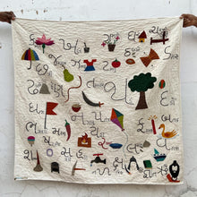 Load image into Gallery viewer, Kakko Quilt - Alphabet quilt
