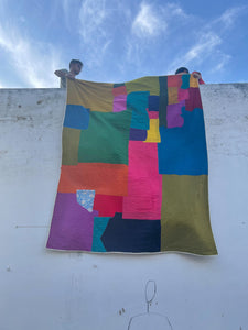 Rainbow quilt